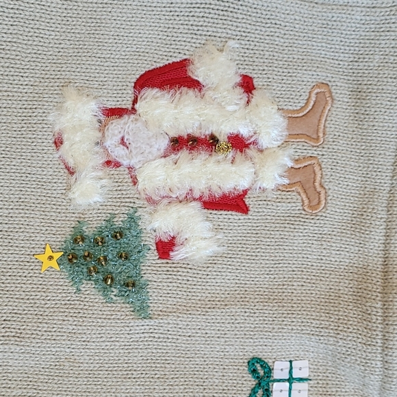 SALE!! Vintage Storybook Knits Sweater "Gifts From Santa" NWT! - Picture 3 of 13
